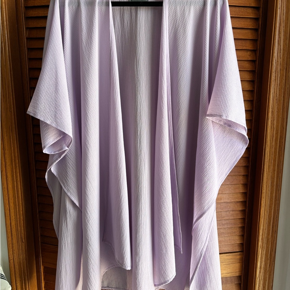 Lavender Ruana Cardigan from Structured